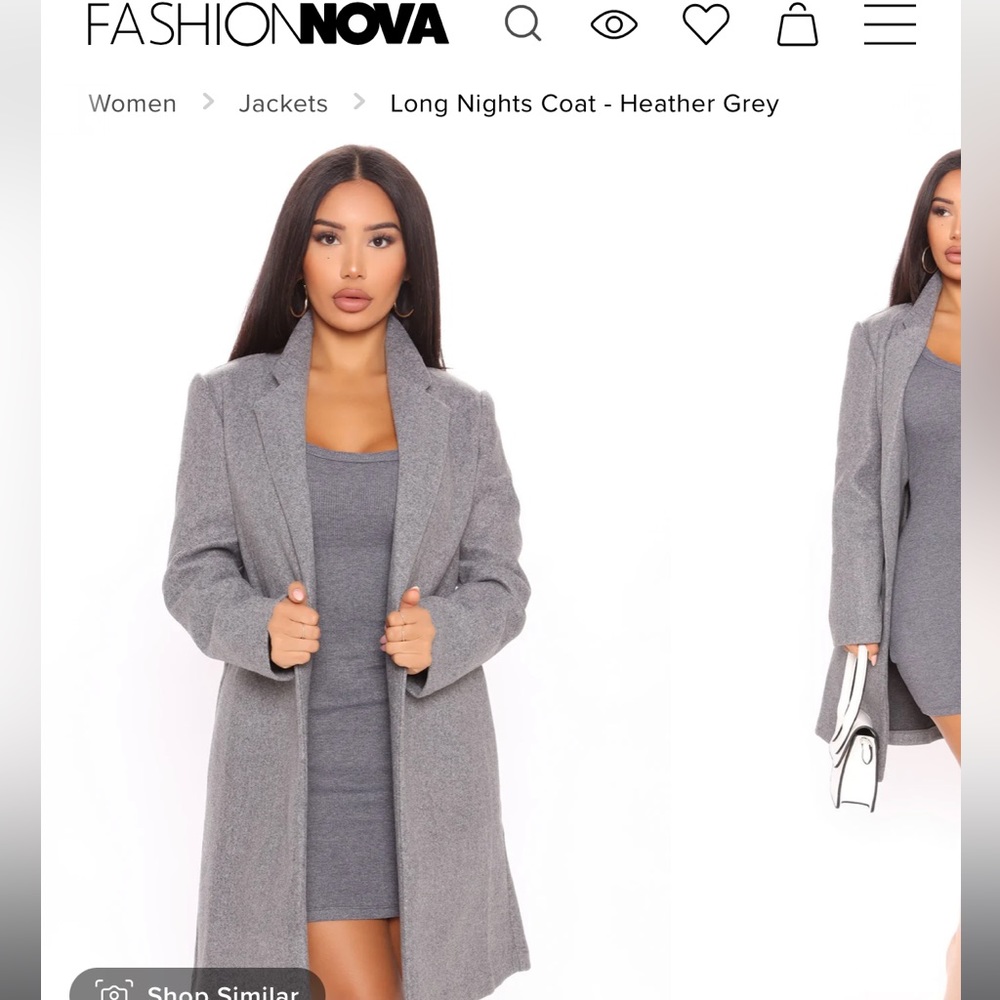 Gray coat